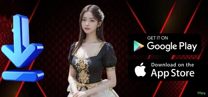 Aplicativo móvel 55pg para iOS e Android